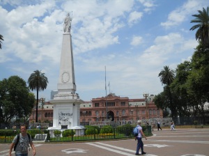 O Obelisco e a praça